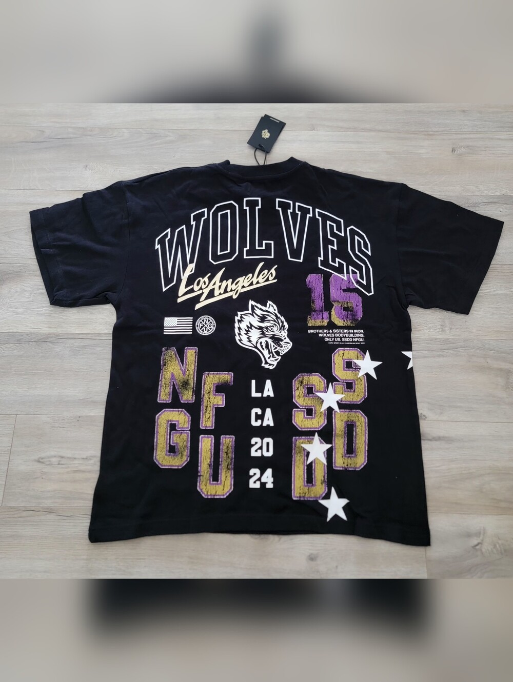 Darc Sport City Of Angels Premium Tee Los Angeles Lakers Edition sz Large